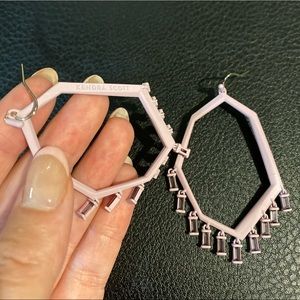 Kendra Scott Purple Earrings